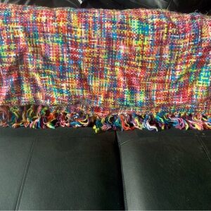 Colorful Woven Throw Blanket